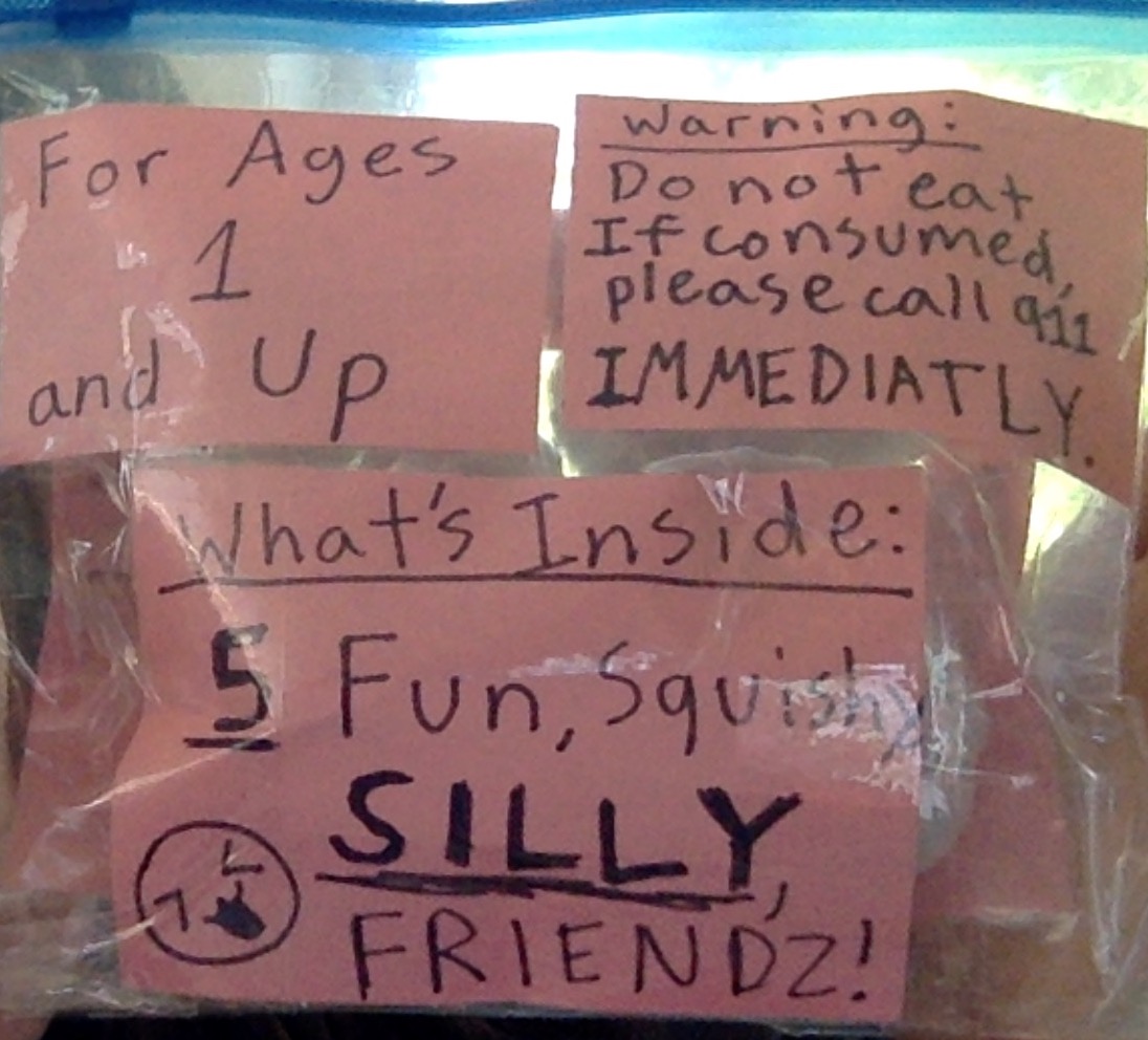 Cloudy Friendz squishy pack view 2