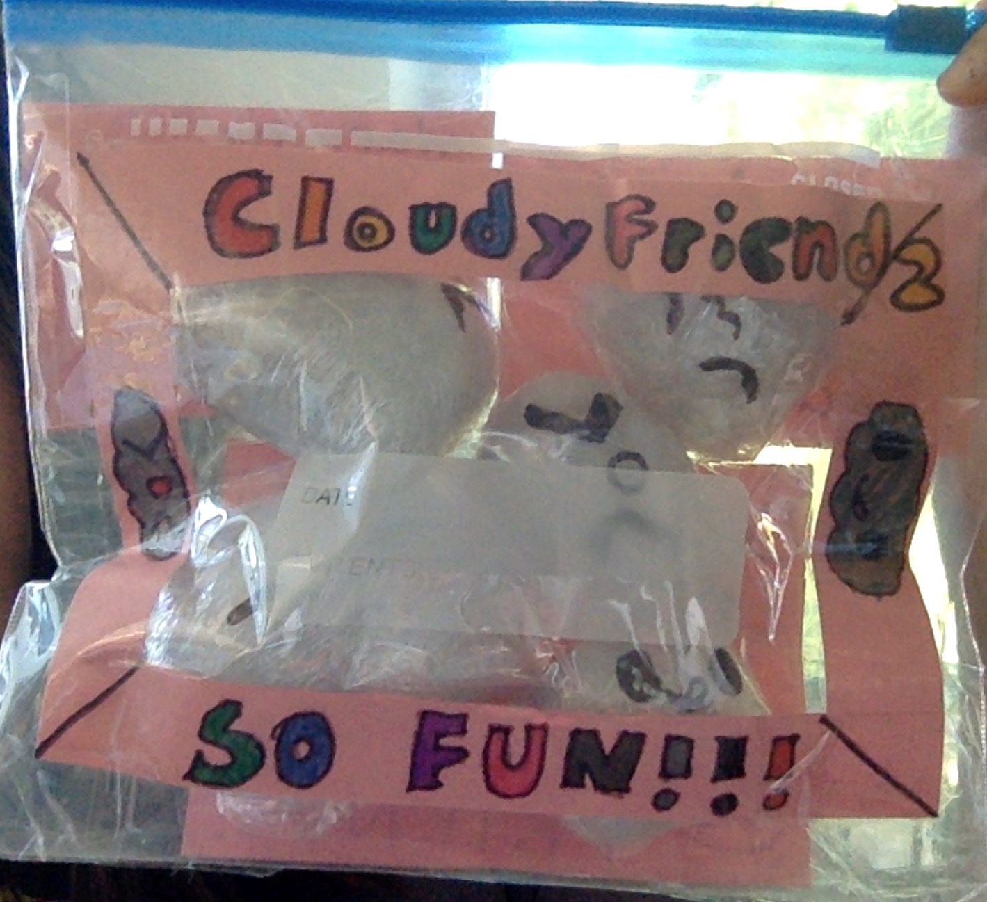 Cloudy Friendz squishy pack