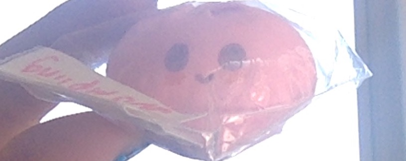 Pink mini dumpling squishy view 2