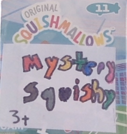 Mystery squishmallow box